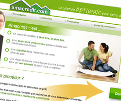 Site Internet AMACREDIT