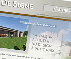 Site internet DE SIGNE