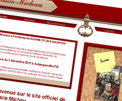 Nathalie MICHAU - site officiel