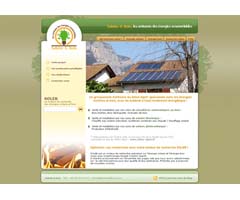 Site internet Solaire et Bois