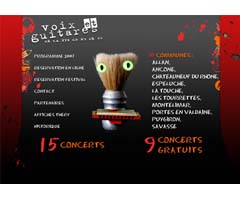Site internet Voix Guitares