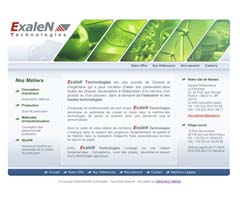 Site internet EXALEN