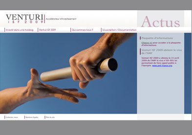 Site internet VENTURI