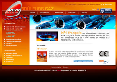 Site internet AEM
