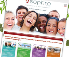 Site internet ESOPHRO