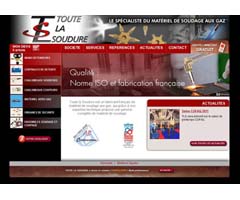Site internet Toute la Soudure