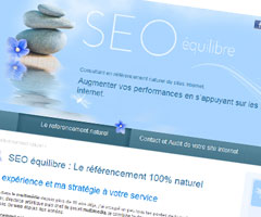 Site internet SEO Equilibre