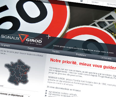 Site internet Signaux Girod