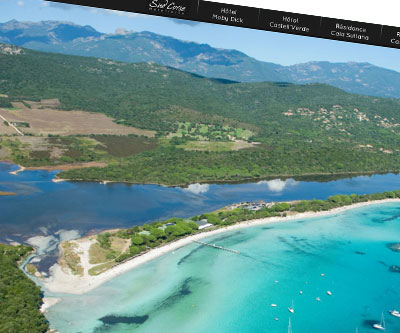 Sites Internet Sud Corse Hotellerie