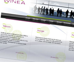 Site internet WINEA