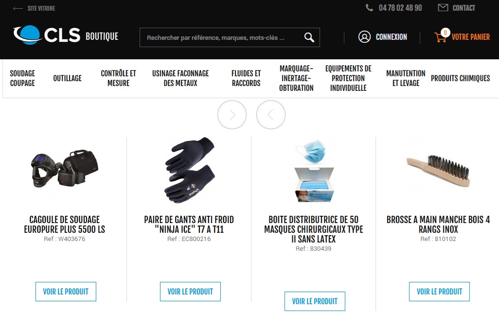 CLST - Maintenance de la boutique en ligne