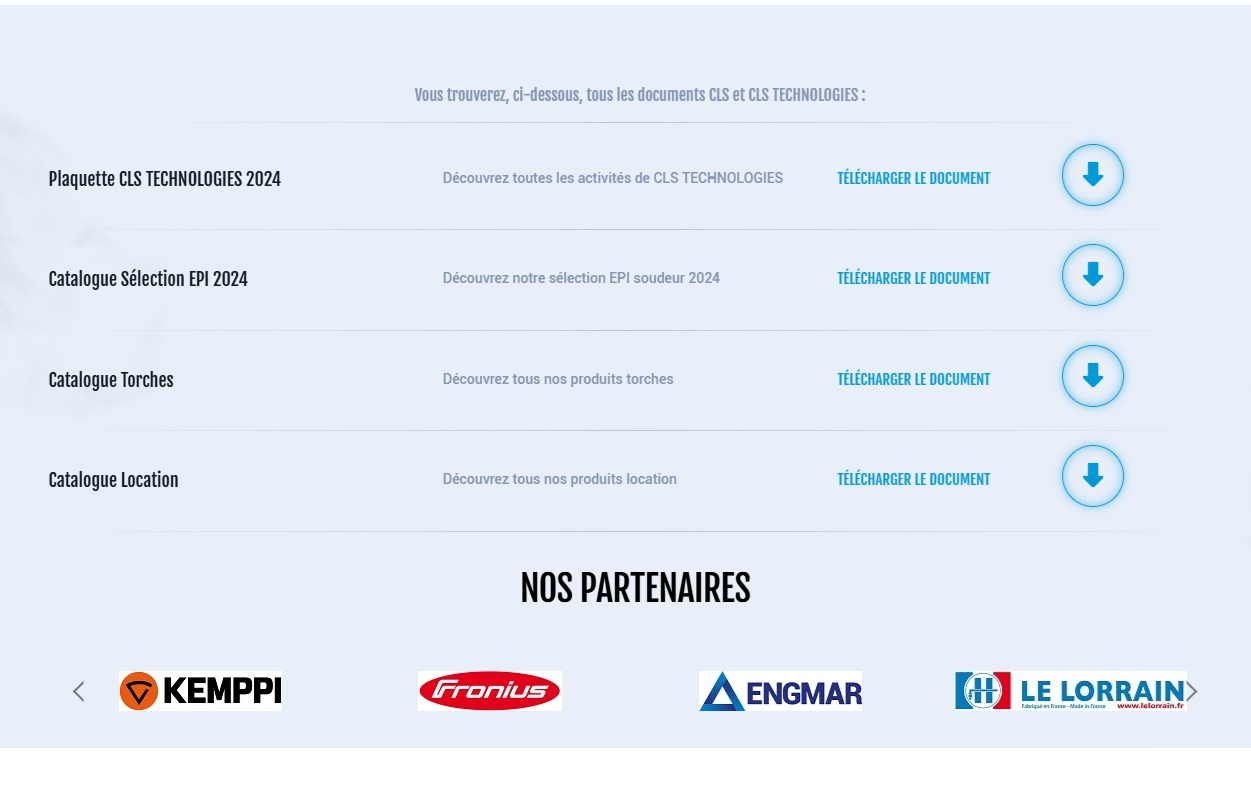 CLST - Maintenance du site vitrine