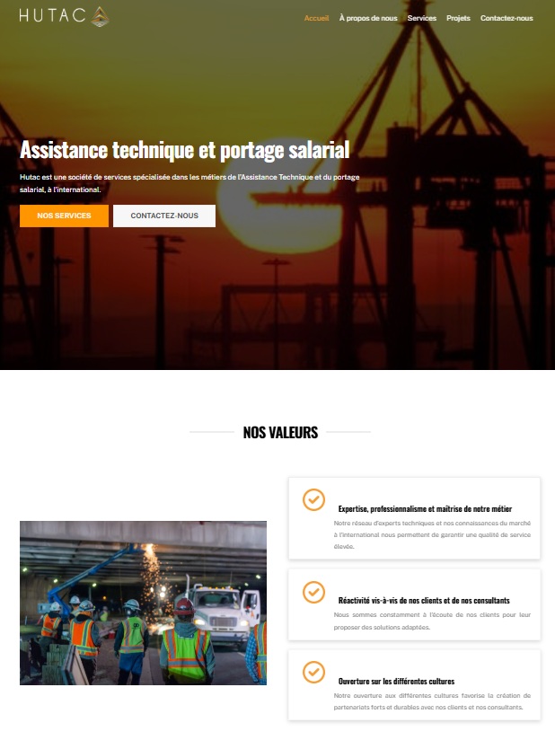 Site internet hutaconsulting