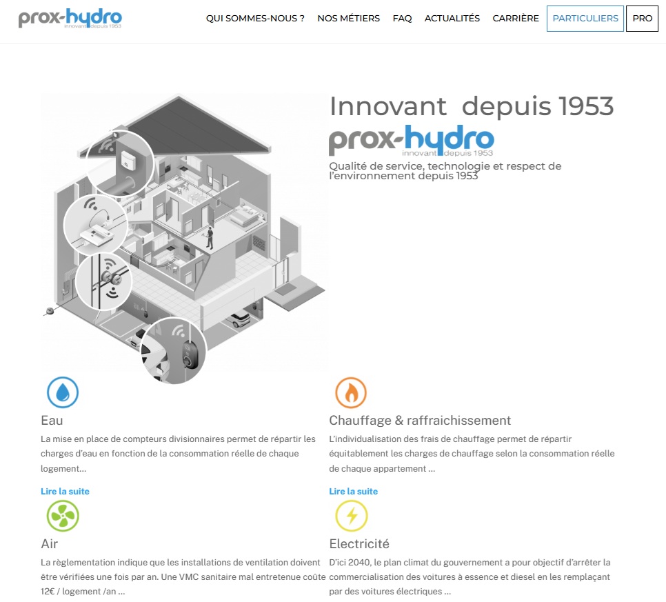 Site internet Proxhydro