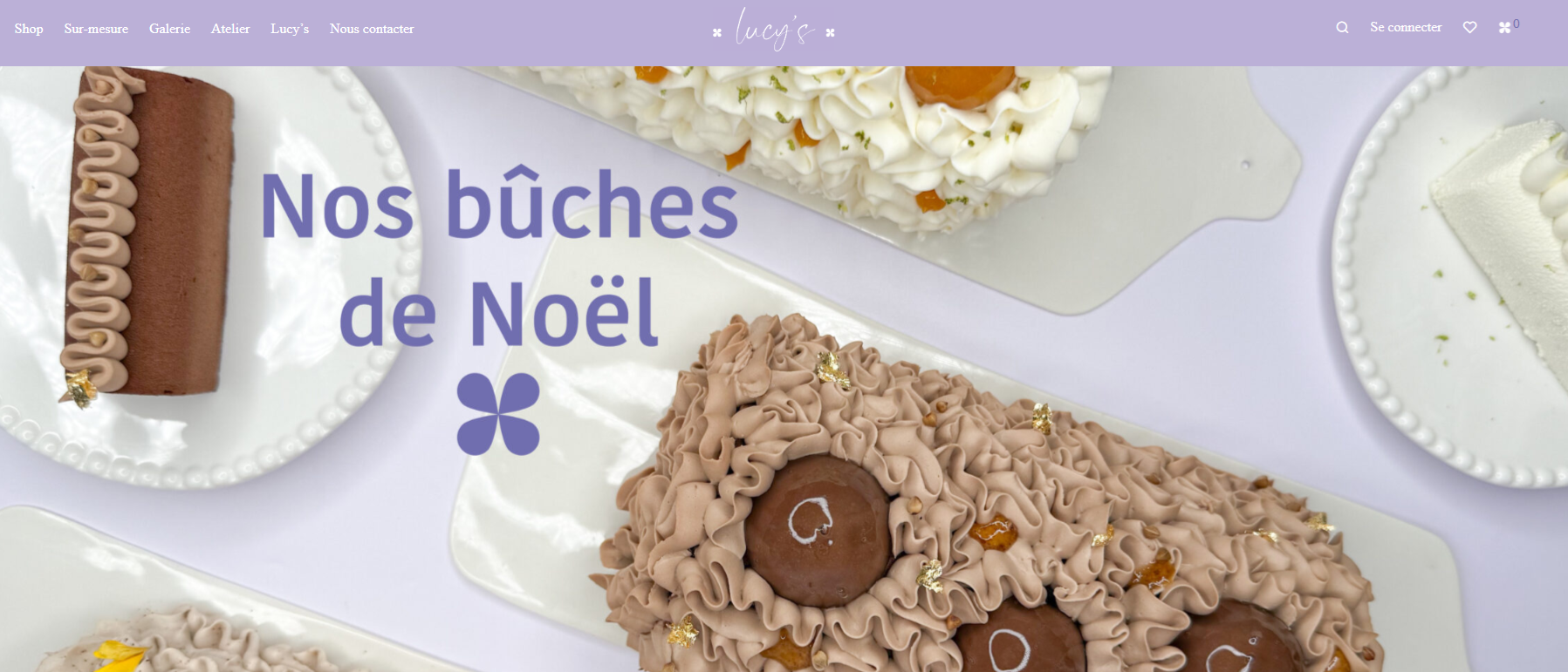 Lucy’s Pâtisserie - Site E-commerce