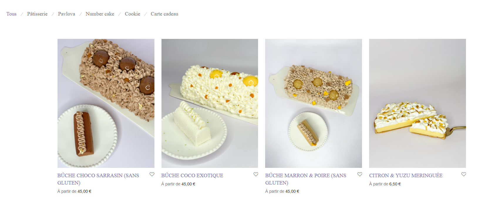 Lucy’s Pâtisserie - Webmastering
