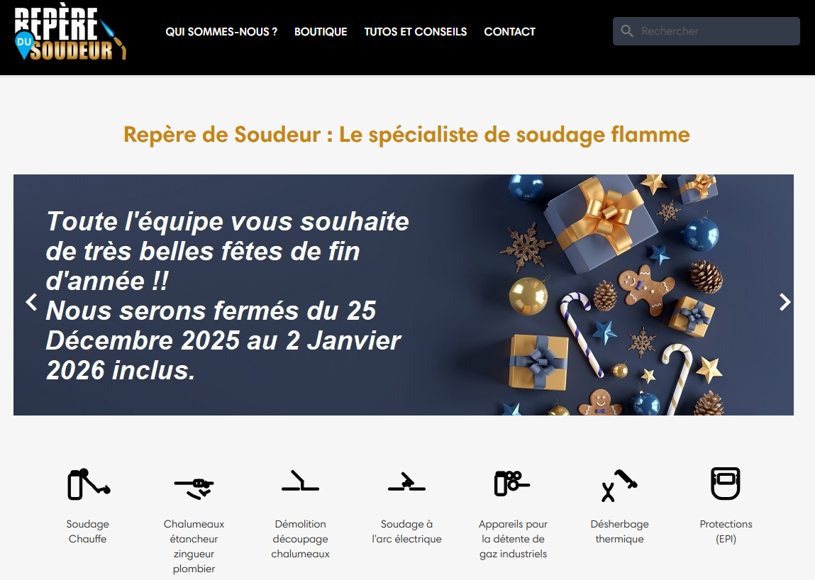 Celuga - Repère du soudeur