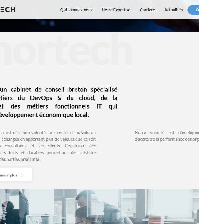 Site internet Armortech