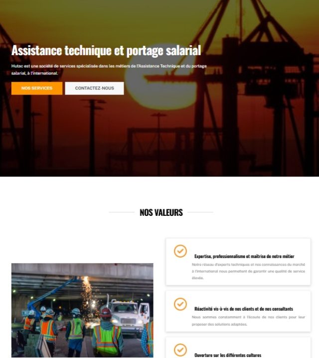 Site internet hutaconsulting