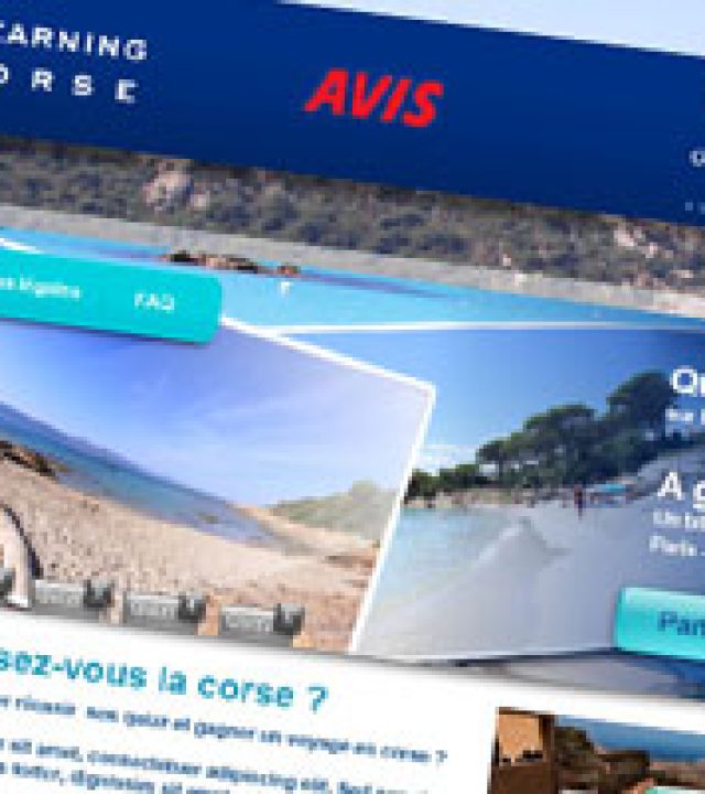 Site Internet elearning Corse