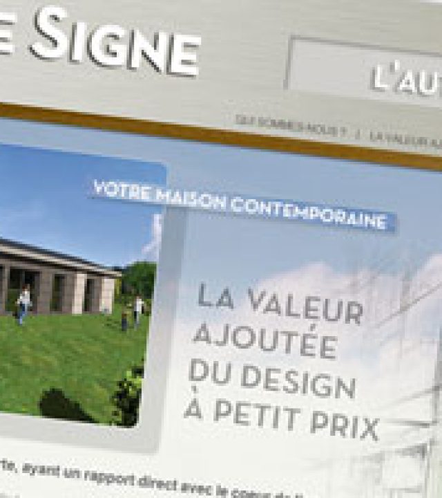 Site internet DE SIGNE