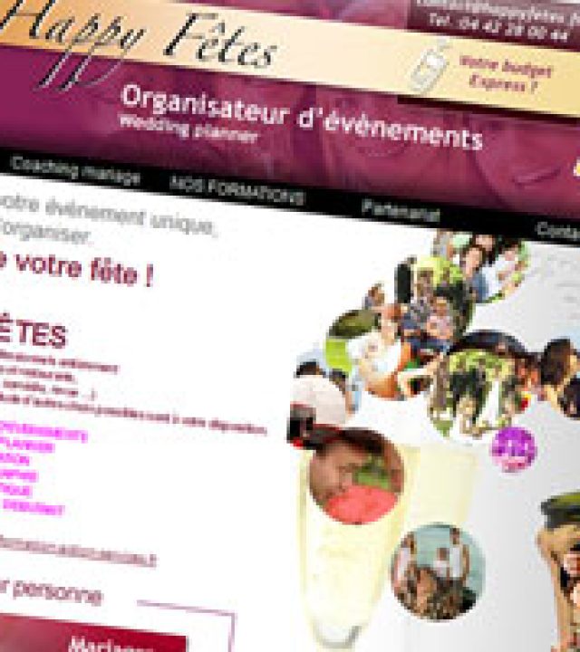 Site internet Happy Fêtes v2