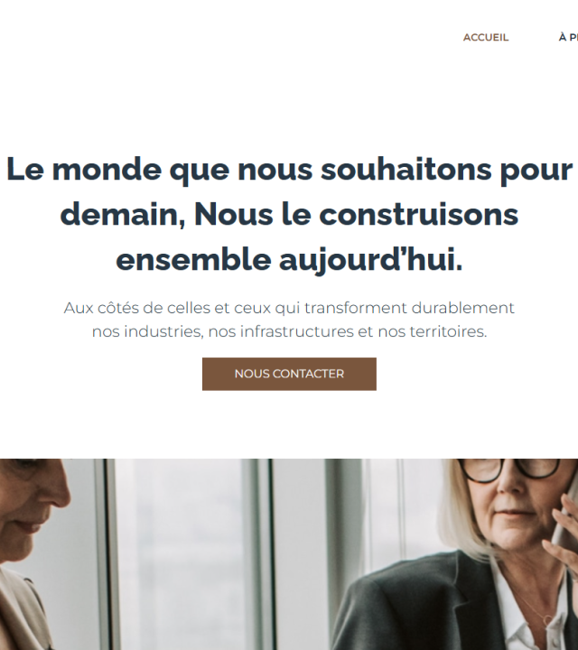 SYNQOR - Site vitrine