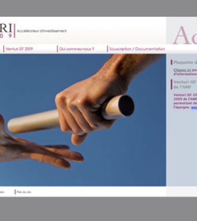 Site internet VENTURI