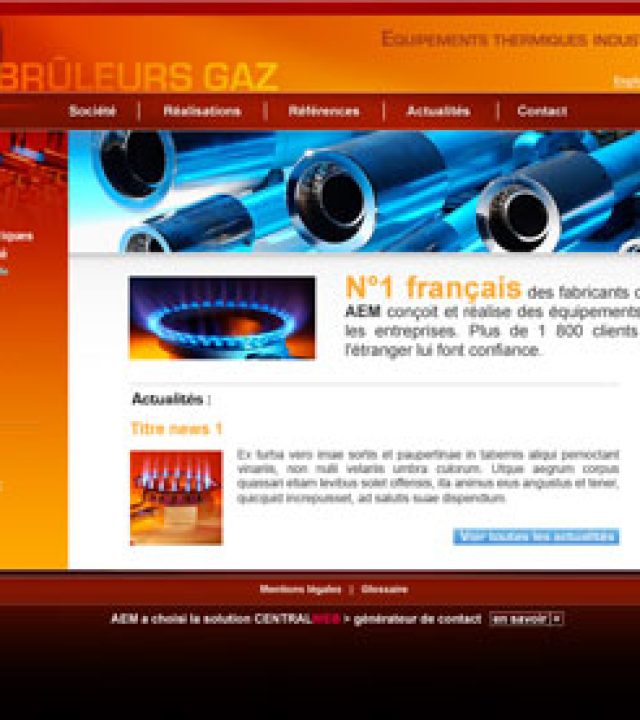 Site internet AEM