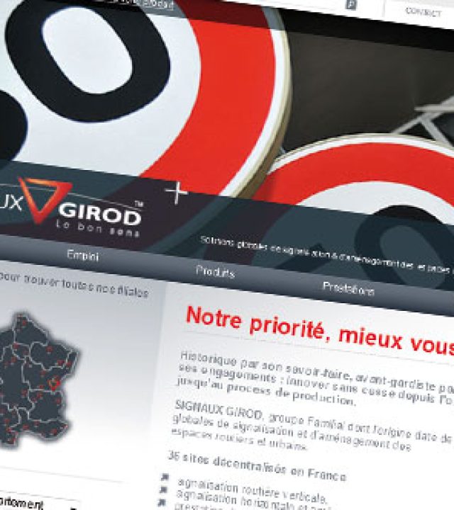 Site internet Signaux Girod